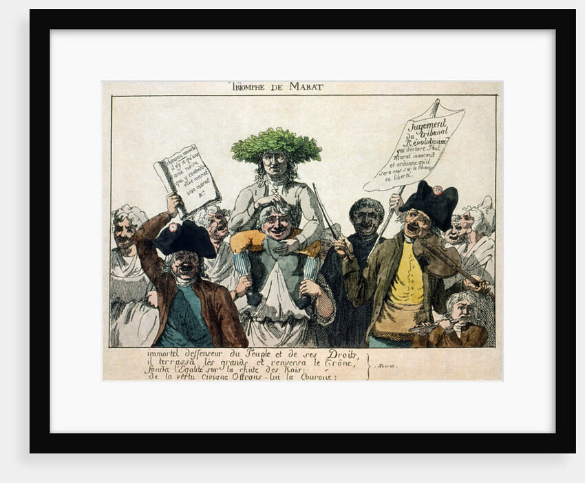 The Triumph of Marat, 1793 by Unknown