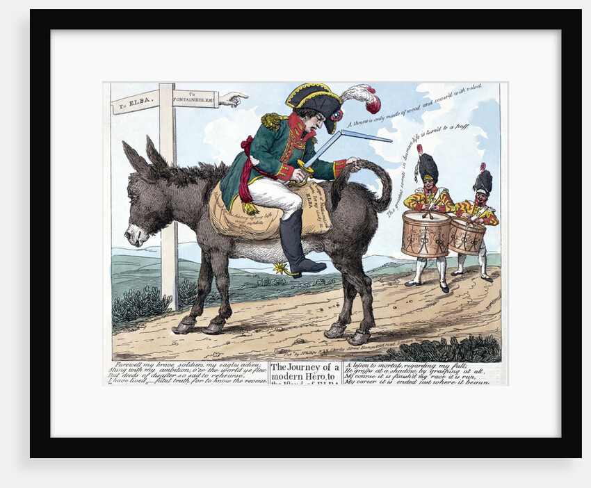 The Journey of a Modern Hero, to the Island of Elba, 1814. by Anonymous