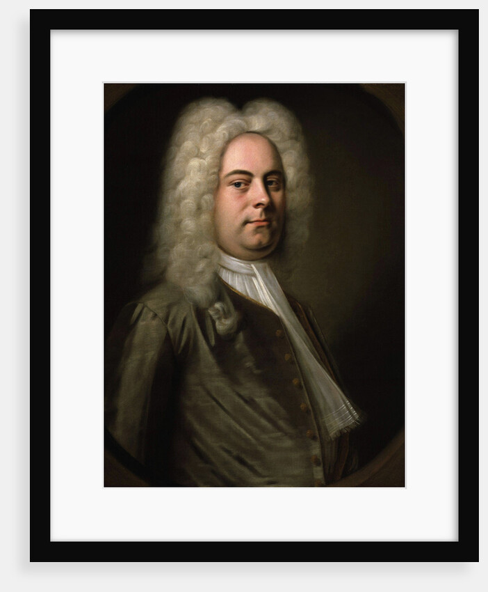 George Frideric Handel, German composer by Balthasar Denner