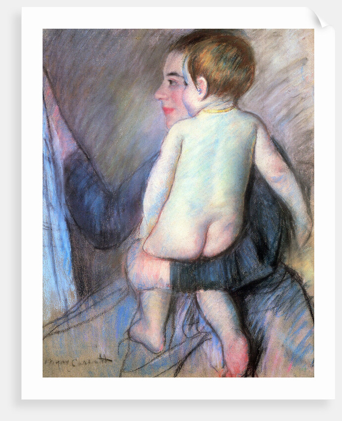 At the Window, 1889. by Mary Cassatt