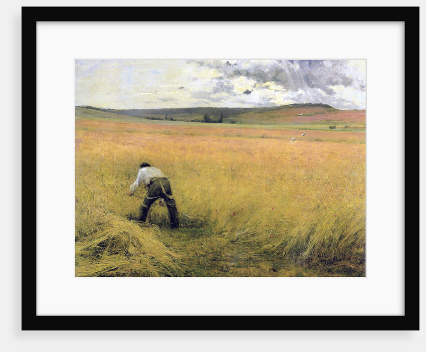 The Ripened Wheat, 1880. by Jules Bastien-Lepage