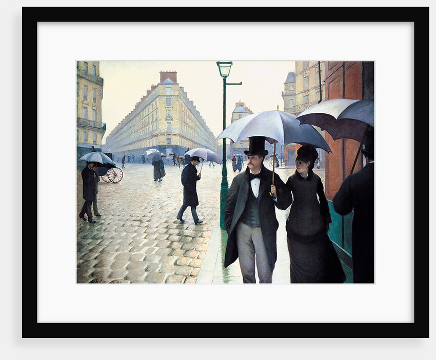 Paris Street; Rainy Day, 1877 by Gustave Caillebotte