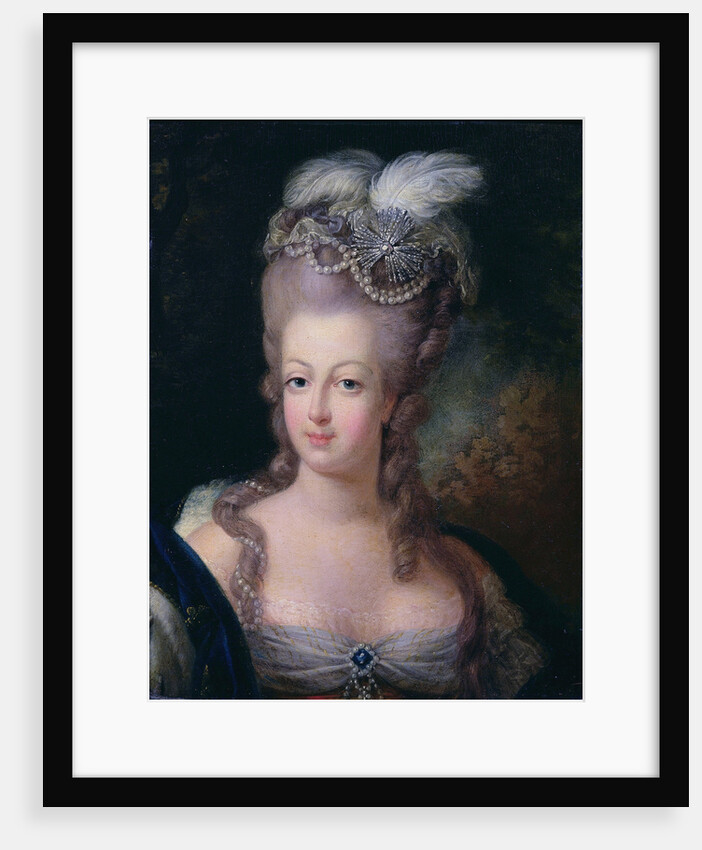 Portrait of Queen Marie Antoinette of France, 1775 by Jean-Baptiste André Gautier d'Agoty