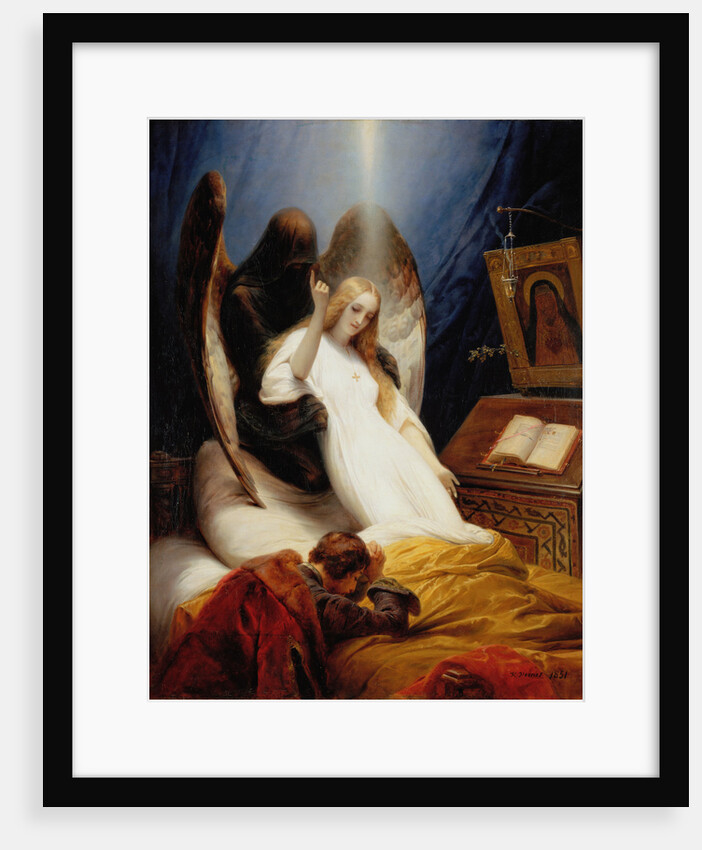 The Angel of Death, 1851. by Horace Vernet