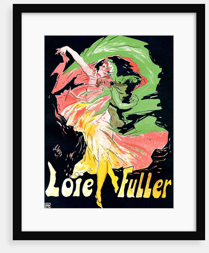 Loïe Fuller (poster), 1897. by Jules Cheret