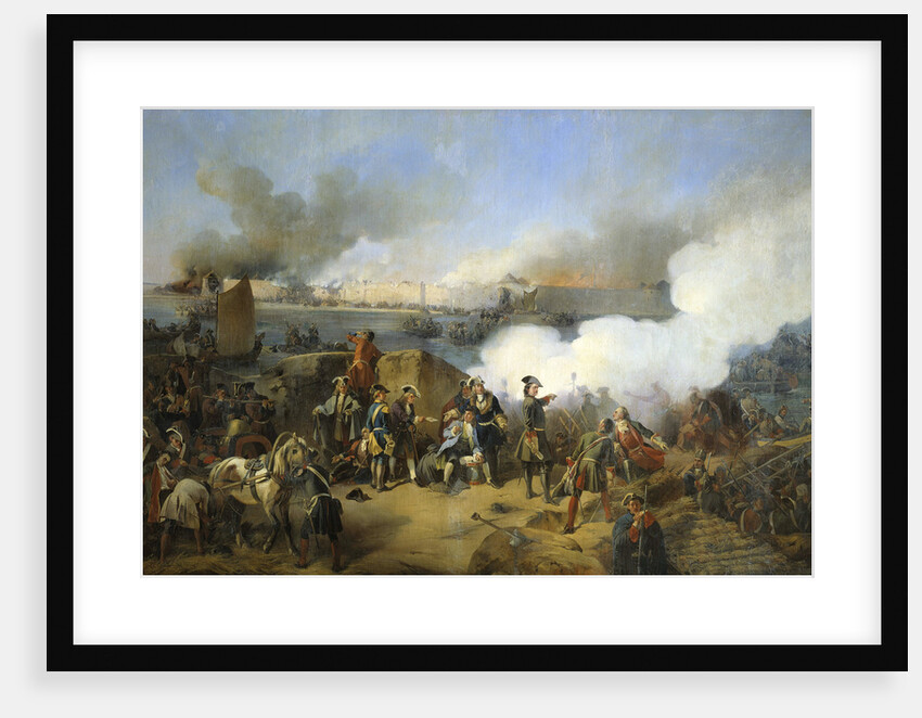 Storming of the Swedish Nöteburg Fortress by Russian Troops, 11 October 1702 (1846). by Alexander von Kotzebue