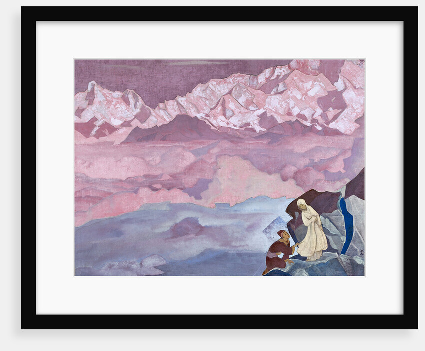 She Who Leads, 1924. by Nicholas Roerich