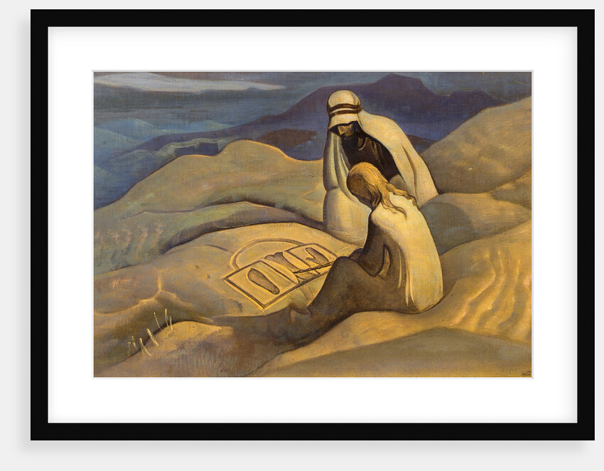 Signs of Christ, 1924. by Nicholas Roerich