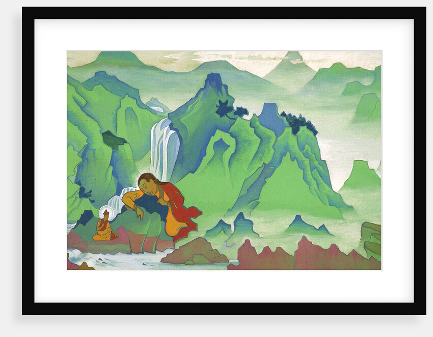 Padma Sambhava, 1924. by Nicholas Roerich
