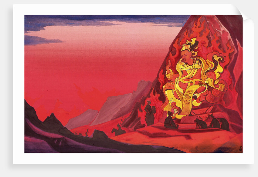 Command of Rigden Djapo, 1933. by Nicholas Roerich