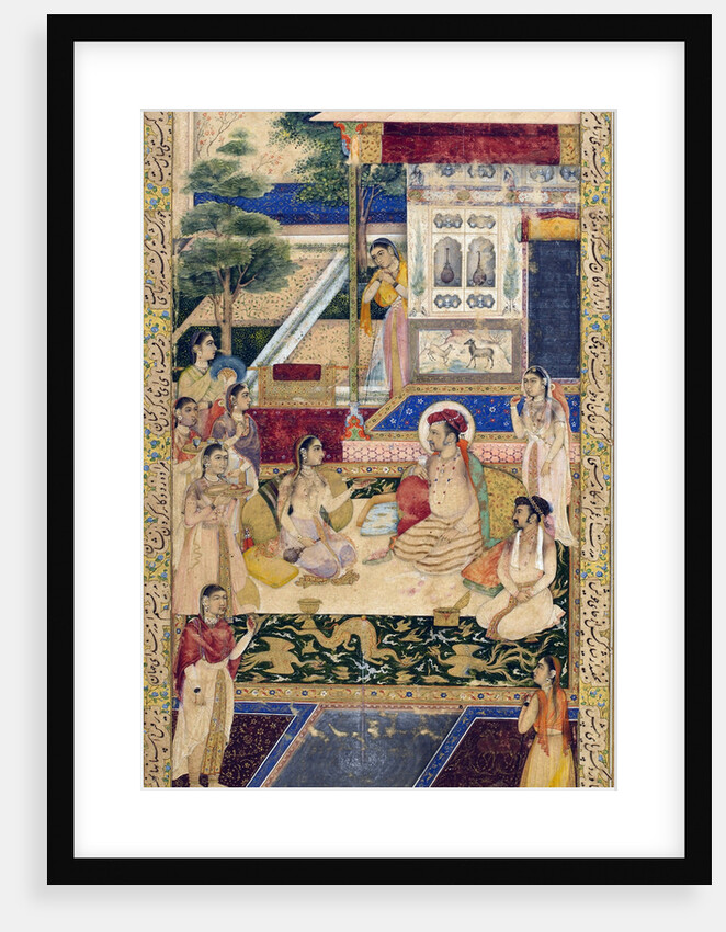 Jahangir and Prince Khurram with Nur Jahan, c1624-1625 by Unknown