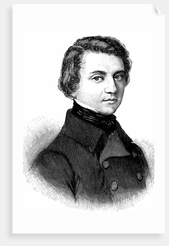 Louis Blanc, French historian and socialist politician, 19th century by Anonymous