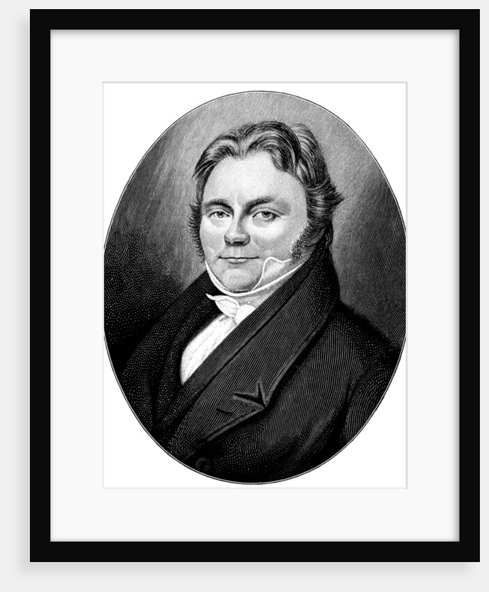 Jöns Jakob Berzelius, Swedish chemist, 1830s. by Anonymous