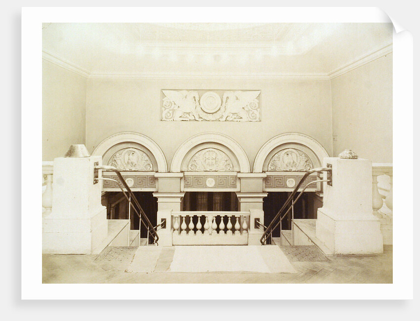 Main staircase, House of the Association of Literature and Arts, Russia, 1900s by Unknown