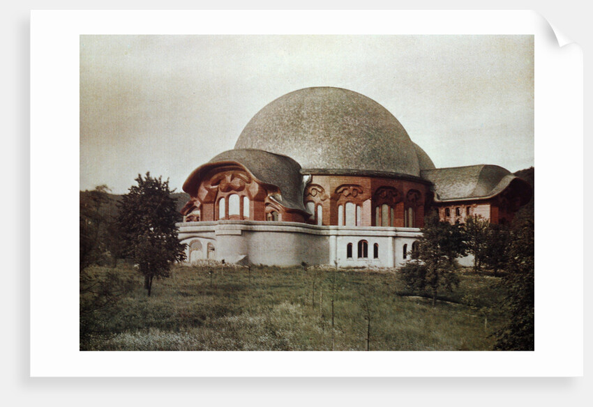 First Goetheanum, front (south) view, Dornach, Switzerland, 1922 by Unknown