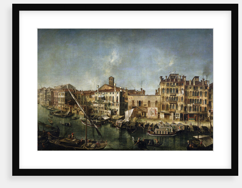 View of the Canal Grande from the Fondamenta Del Vin, 1736-1737. by Michele Marieschi