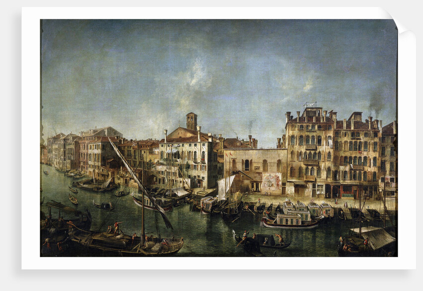 View of the Canal Grande from the Fondamenta Del Vin, 1736-1737. by Michele Marieschi