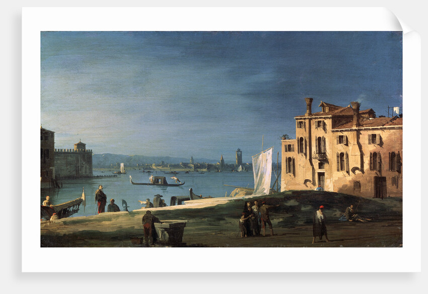 View of Murano from the Island San Pietro di Castello', 18th century by Giovanni Antonio Canaletto