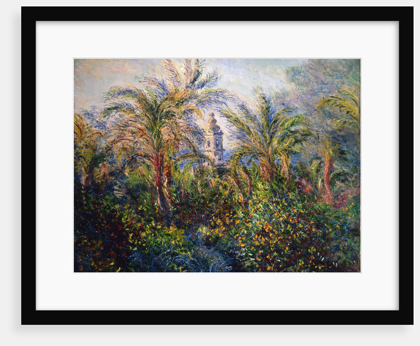 Garden in Bordighera, Impression of Morning, 1884. by Claude Monet