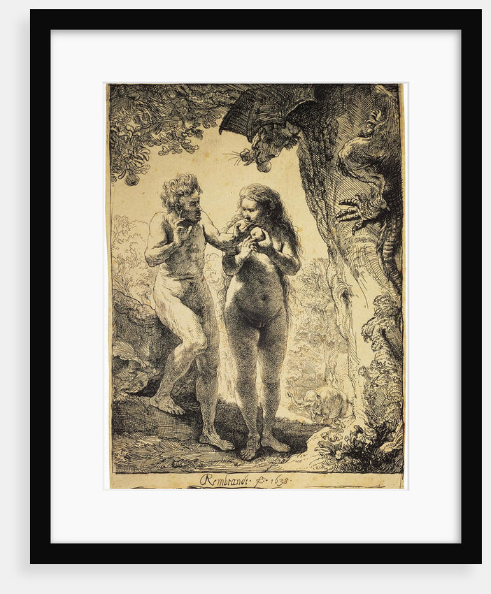 Adam and Eve, 1638. by Rembrandt Harmensz van Rijn