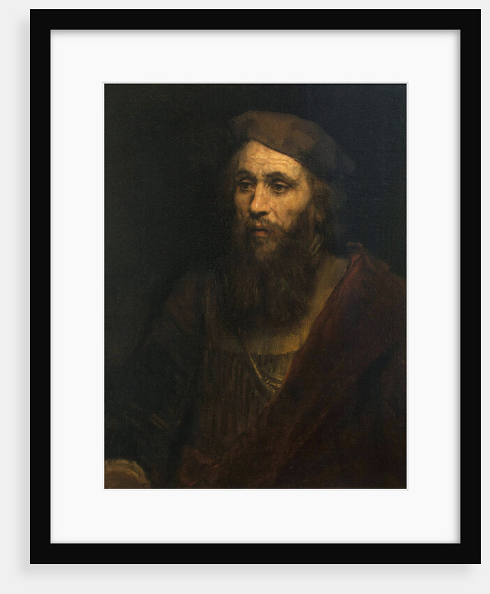 Portrait of a Man, 1661. by Rembrandt Harmensz van Rijn