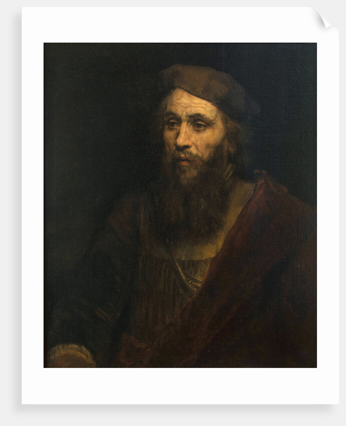 Portrait of a Man, 1661. by Rembrandt Harmensz van Rijn