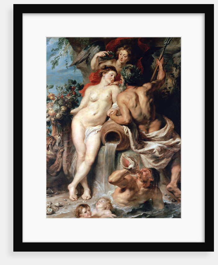 The Union of Earth and Water (Antwerp and the Scheldt), c1618. by Peter Paul Rubens