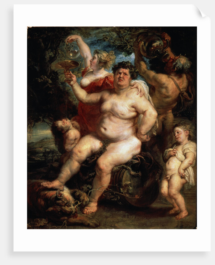 Bacchus, 1638-1640. by Peter Paul Rubens