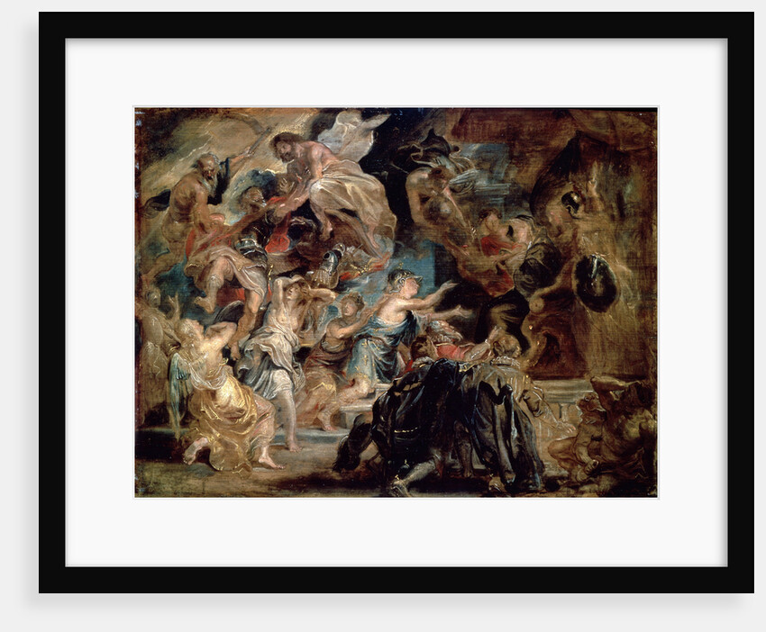 The Death of Henry IV and the Proclamation of the Regency, 1622. by Peter Paul Rubens
