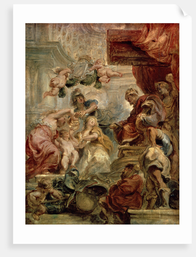 The Uniting of Great Britain, c1632-1633. by Peter Paul Rubens