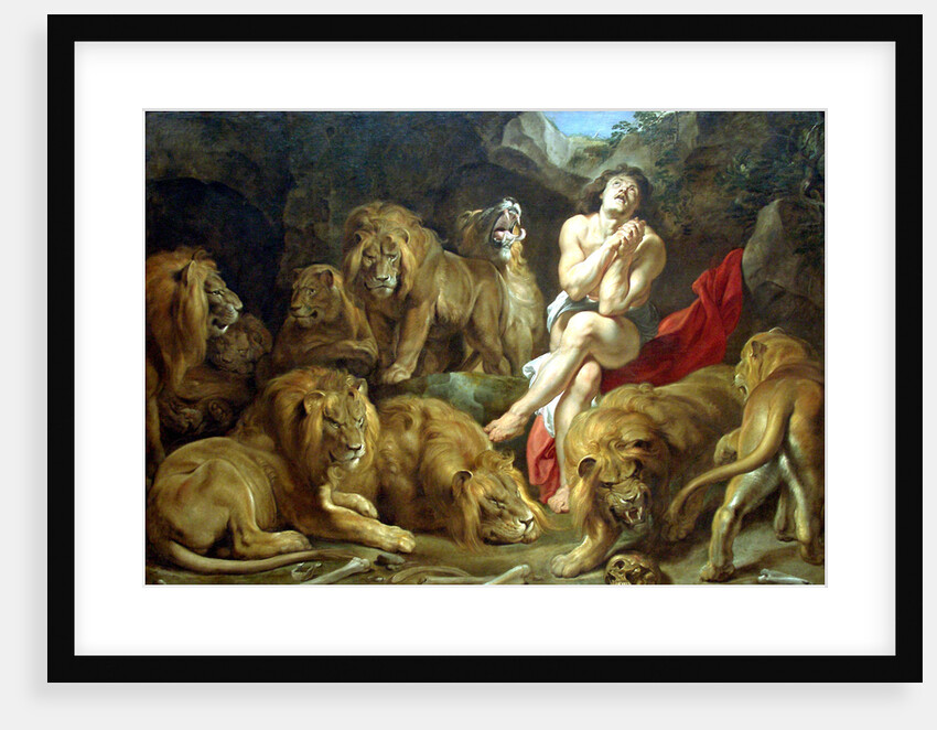 Daniel in the Lions Den, c1615 by Peter Paul Rubens