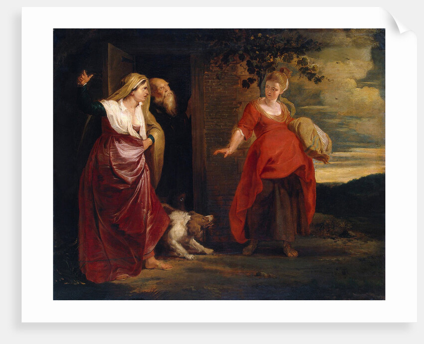 Hagar Leaves the House of Abraham, c1615 by Peter Paul Rubens