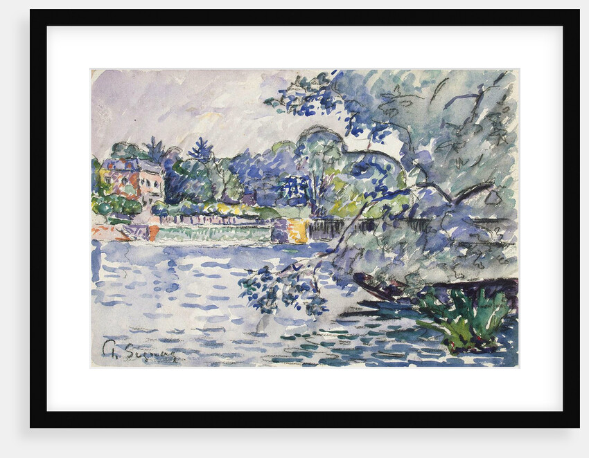 Banks of the Seine, c1900 by Paul Signac