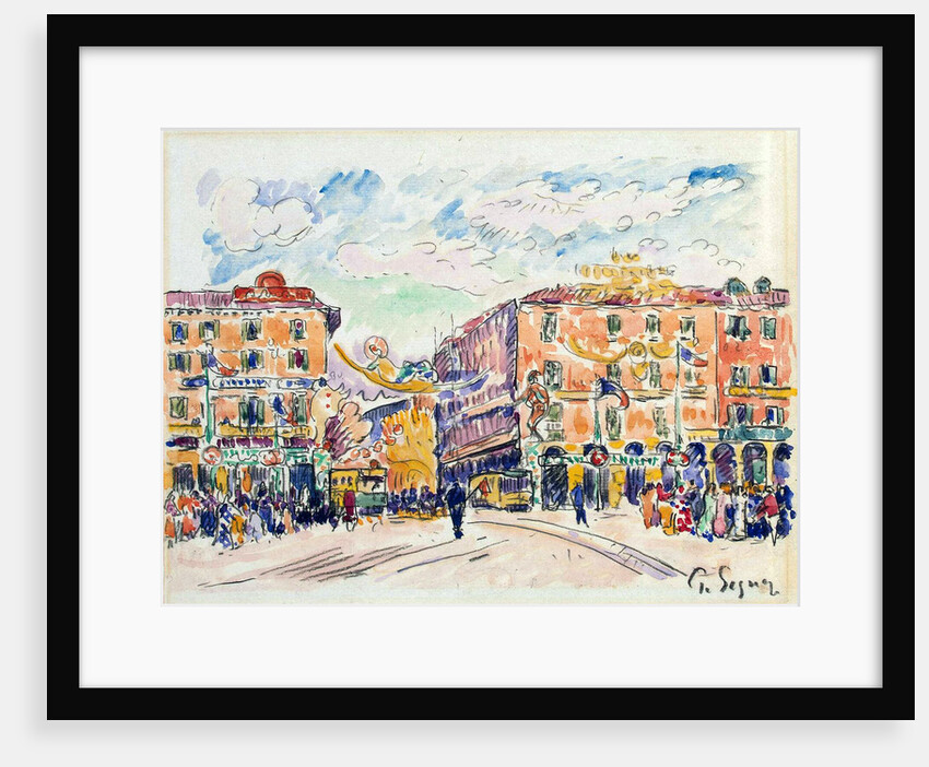 City Square, c1925. by Paul Signac