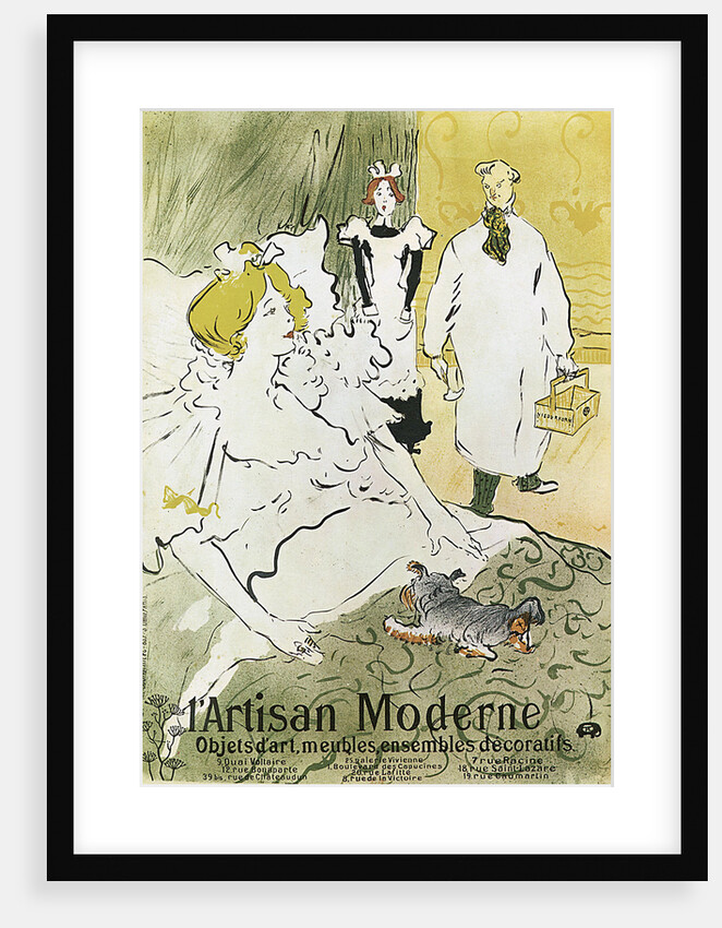 Qui, L'Artisan Moderne by Henri de Toulouse-Lautrec
