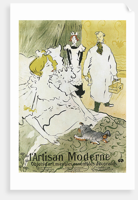 Qui, L'Artisan Moderne by Henri de Toulouse-Lautrec