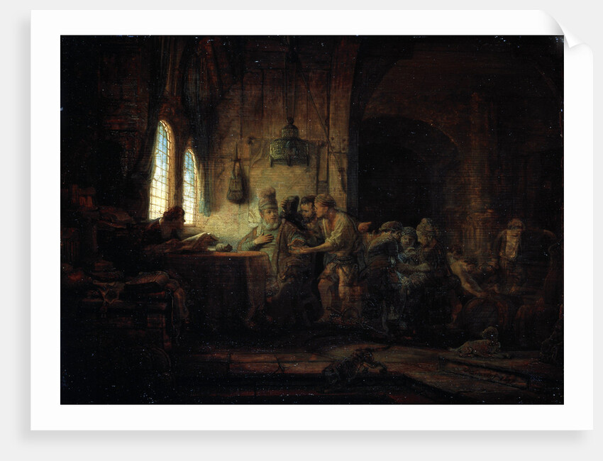 The Parable of the Labourers in the Vineyard, 1637. by Rembrandt Harmensz van Rijn