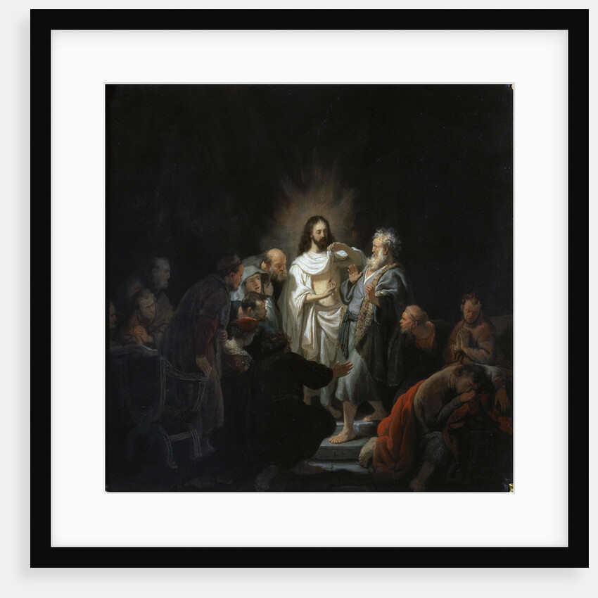The Incredulity of Saint Thomas, 1634. by Rembrandt Harmensz van Rijn