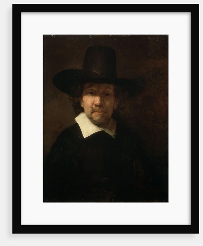 Portrait of the Poet Jeremias de Decker, 1666. by Rembrandt Harmensz van Rijn