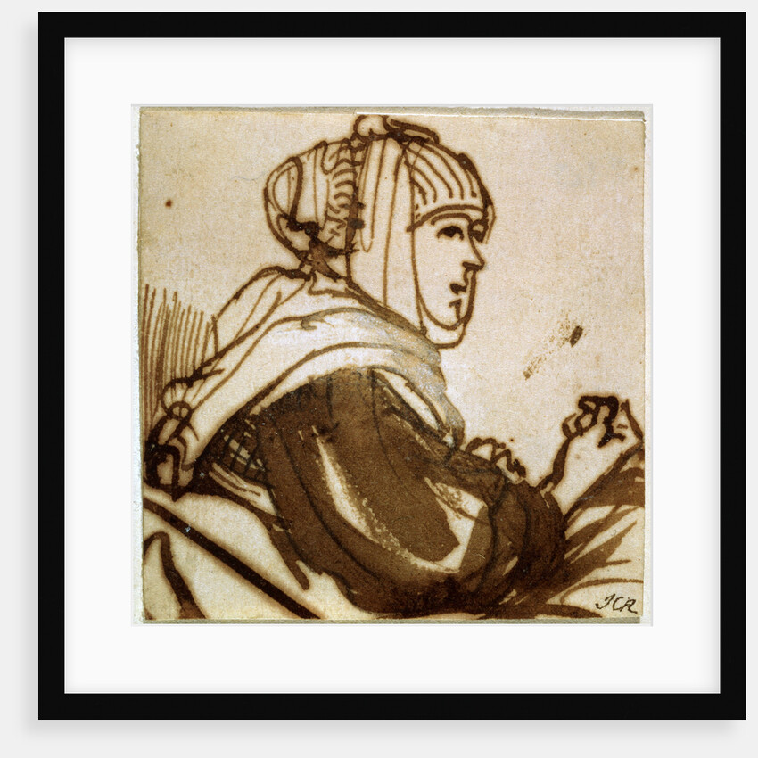 Saskia, 1633-1634. by Rembrandt Harmensz van Rijn