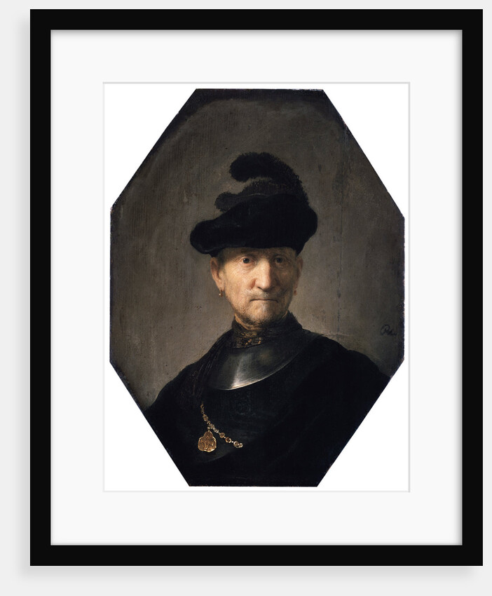 Portrait of an Old Warrior, c1629-1630. by Rembrandt Harmensz van Rijn