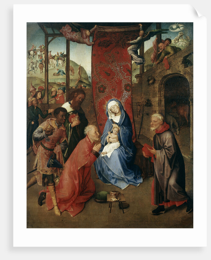 The Adoration of the Magi, 15th century. by Hugo van der Goes