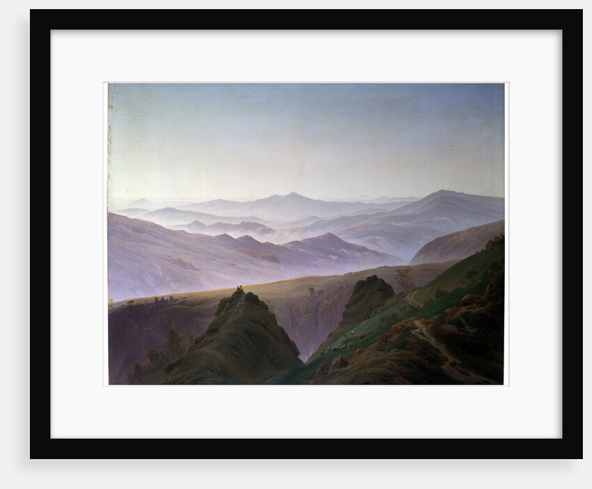 Morning in the Mountains, before 1823. by Caspar David Friedrich