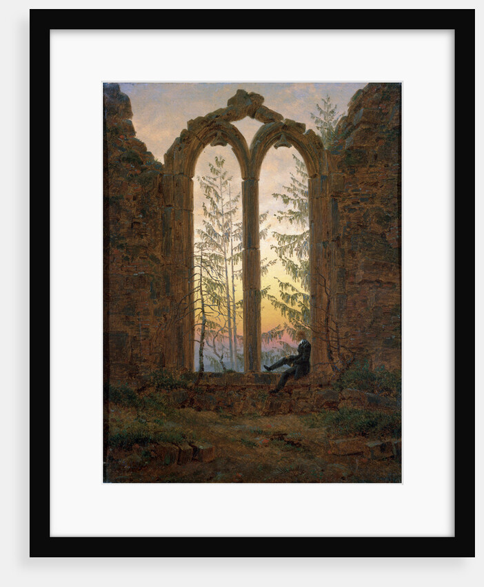 The Dreamer (Ruins of the Oybin) by Caspar David Friedrich