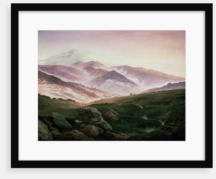 Memory of the Riesengebirge, 1835. by Caspar David Friedrich