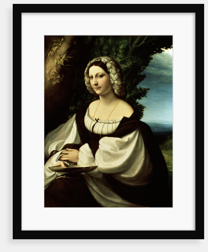 Female portrait, c1518. by Correggio