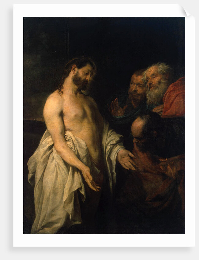 Appearance of Christ to his Disciples, 1625-1626. by Anthony van Dyck