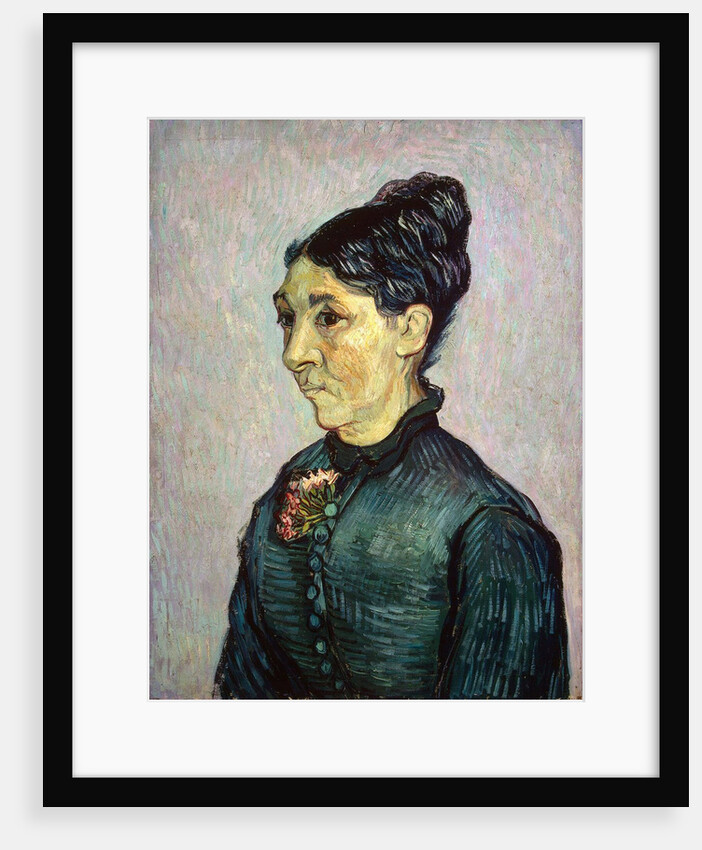 Portrait of Madame Jeanne Lafuye Trabuc, 1889. by Vincent van Gogh