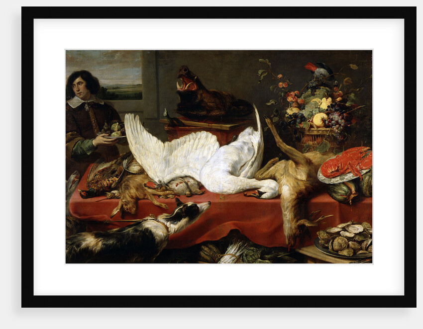 Still life with a Swan, 1640s by Frans Snyders