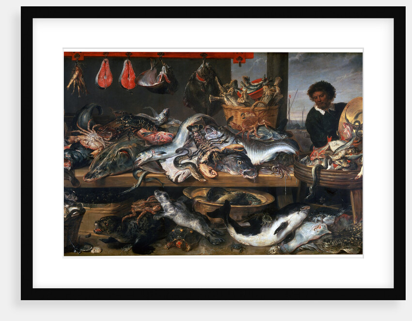 A Fishmongers Shop, 17th century by Frans Snyders